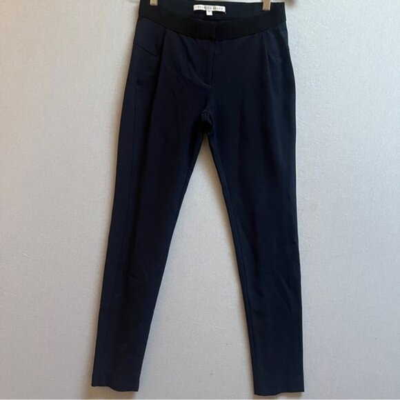 Veronica Beard Pants - Veronica Beard midnight blue slim trouser pants Sz 4